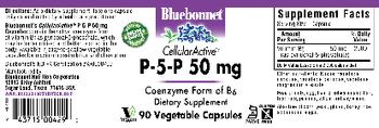 Bluebonnet CellularActive P-5-P 50 mg - supplement