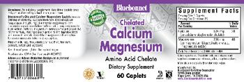 Bluebonnet Chelated Calcium Magnesium - supplement