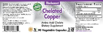 Bluebonnet Chelated Copper - supplement