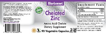 Bluebonnet Chelated Zinc - supplement