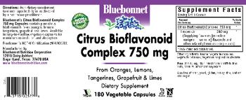 Bluebonnet Citrus Bioflavonoid Complex 750 mg - supplement