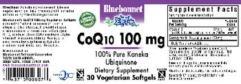 Bluebonnet CoQ10 100 mg - supplement