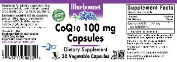 Bluebonnet CoQ10 100 mg Capsules - supplement