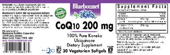 Bluebonnet CoQ10 200 mg - supplement
