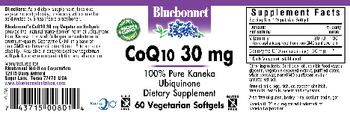 Bluebonnet CoQ10 30 mg - supplement