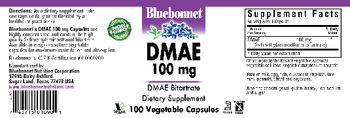Bluebonnet DMAE 100 mg - supplement