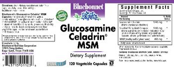 Bluebonnet Glucosamine Celadrin MSM - supplement