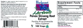 Bluebonnet Herbals Panax Ginseng Root Extract - supplement