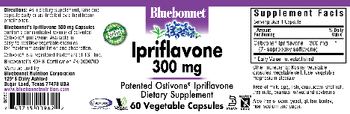 Bluebonnet Ipriflavone 300 mg - supplement