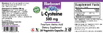 Bluebonnet L-Cysteine 500 mg - supplement