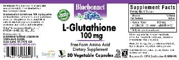 Bluebonnet L-Glutathione 100 mg - supplement