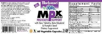 Bluebonnet MPX 1000 Prostate Support - supplement