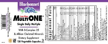 Bluebonnet Multi One Iron-Free - supplement