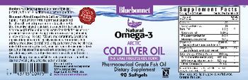 Bluebonnet Natural Omega-3 Arctic Cod Liver Oil - supplement