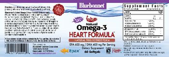 Bluebonnet Natural Omega-3 Heart Formula - supplement