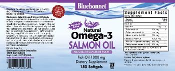 Bluebonnet Natural Omega-3 Salmon Oil - supplement