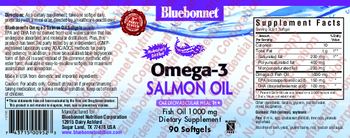 Bluebonnet Omega-3 Salmon Oil - supplement