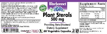 Bluebonnet Plant Sterols 500 mg - supplement