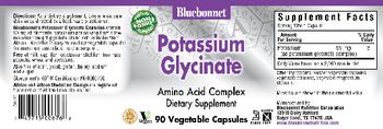 Bluebonnet Potassium Glycinate - supplement