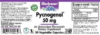 Bluebonnet Pycnogenol 50 mg - supplement