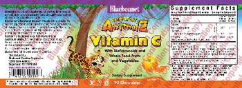 Bluebonnet Rainforest Animalz Vitamin C Orange Flavor - supplement