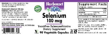 Bluebonnet Selenium 100 mcg - supplement