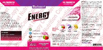 Bluebonnet Simply Energy Strawberry Kiwi Flavor - supplement