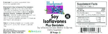 Bluebonnet Soy Isoflavones Plus Genistein - supplement