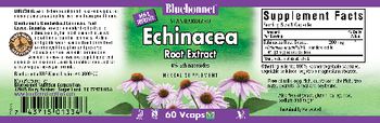 Bluebonnet Standardized Echinacea Root Extract - herbal supplement