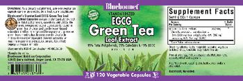 Bluebonnet Standardized EGCG Green Tea Leaf Extract - herbal supplement