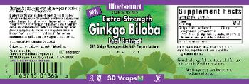 Bluebonnet Standardized Extra-Strength Ginkgo Biloba Leaf Extract - herbal supplement