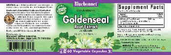 Bluebonnet Standardized Goldenseal Root Extract - herbal supplement