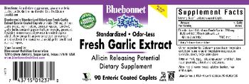 Bluebonnet Standardized Odor-Less Fresh Garlic Extract - supplement