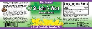 Bluebonnet Standardized St. John's Wort Flower Extract - herbal supplement