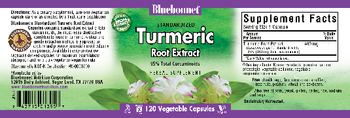 Bluebonnet Standardized Turmeric Root Extract - herbal supplement