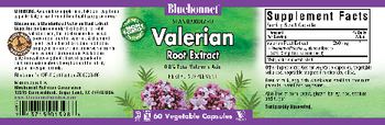 Bluebonnet Standardized Valerian Root Extract - herbal supplement