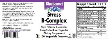 Bluebonnet Stress B-Complex - supplement