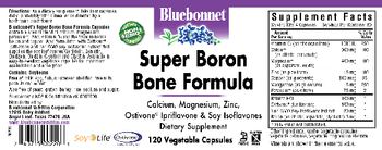 Bluebonnet Super Boron Bone Formula - supplement