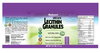 Bluebonnet Super Earth Lecithin Granules - supplement