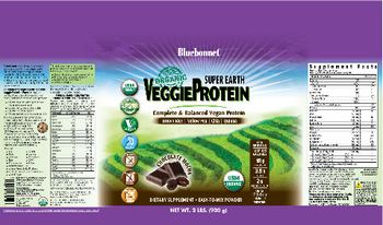 Bluebonnet Super Earth Organic VeggieProtein Chocolate Mocha - supplement