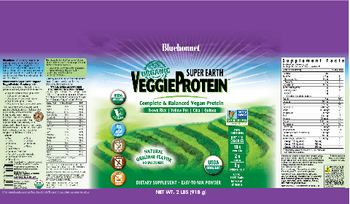 Bluebonnet Super Earth Organic VeggieProtein Natural Original Flavor - supplement