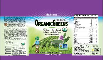 Bluebonnet Super Earth OrganicGreens - supplement