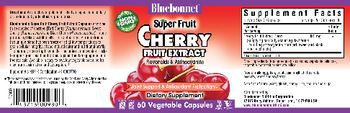 Bluebonnet Super Fruit Cherry Fruit Extract - supplement