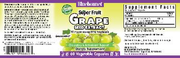 Bluebonnet Super Fruit Grape Seed Extract - supplement