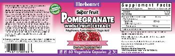 Bluebonnet Super Fruit Pomegranate Whole Fruit Extract - supplement
