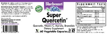 Bluebonnet Super Quercetin - supplement