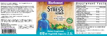 Bluebonnet Targeted Choice Stress Relief - supplement