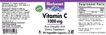 Bluebonnet Vitamin C 1000 mg - supplement