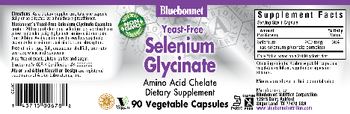 Bluebonnet Yeast-Free Selenium Glycinate - supplement