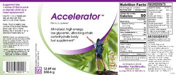 BN Baseline Nutritionals Accelerator - supplement